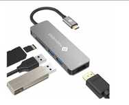 NOVOO r5 5 in1 usb c hub adapter 5 w 1 usb c hub