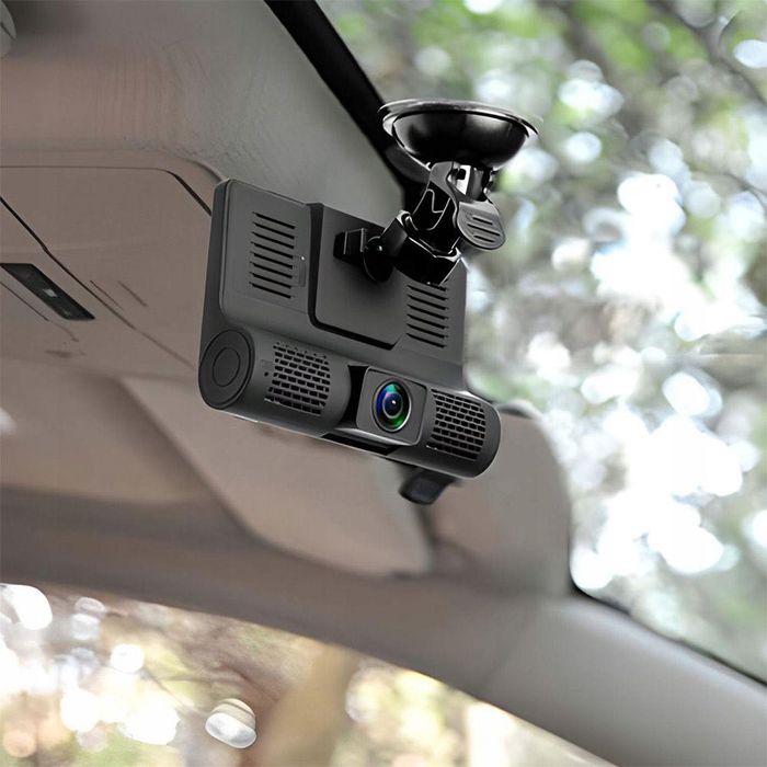 Автомобільний відеореєстратор на 3 камери Full HD, XH202/319