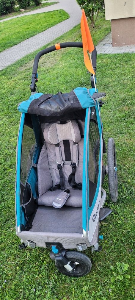 Przyczepka Qeridoo Sportrex 1, wózek, kareta