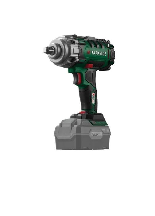 Chave de impacto recarregável de 20 V parkside