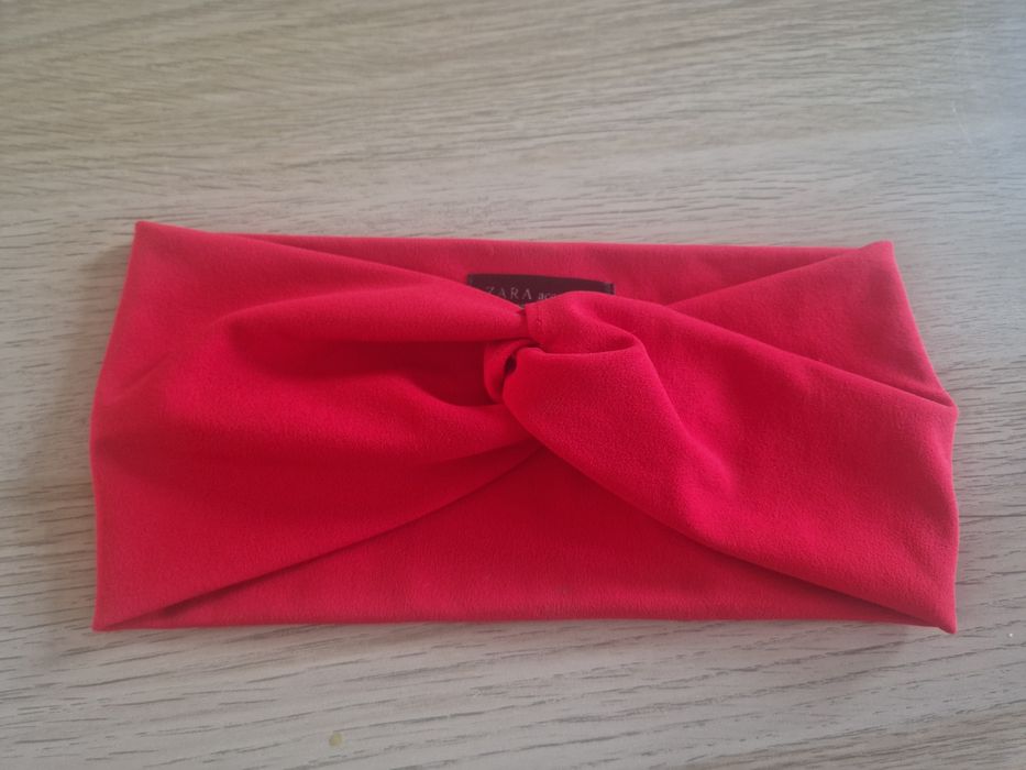 Opaska czerwona Zara