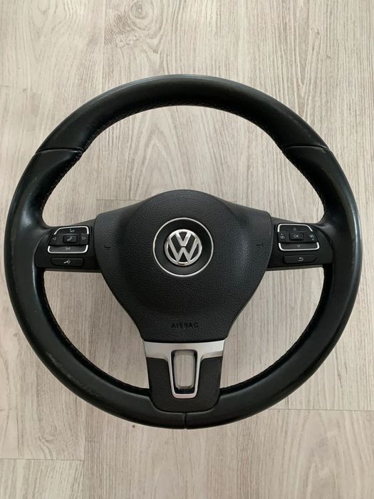 PODUSZKA POWIETRZNA KIEROWCY AIRBAG PRZÓD VW PASSAT B7 3C8880201AA kierownica skórzana 3C8419091B