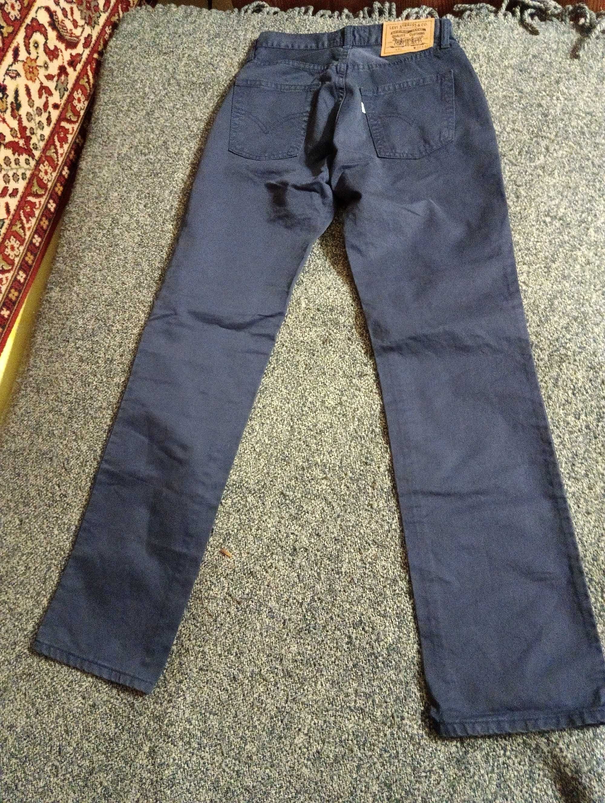 брендовые летние джинсы LEVIS 495 W28L32 классика ИТАЛИЯ