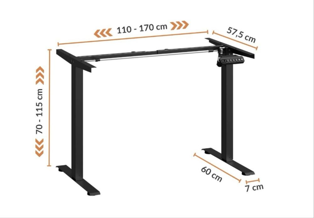 Стіл з електро регулюванням висоти