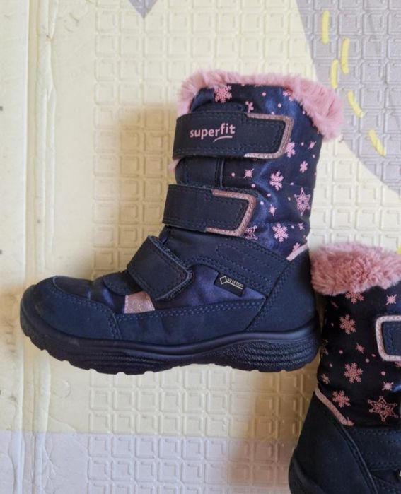 Чоботи черевикі зимові розмір 27 дівчинка