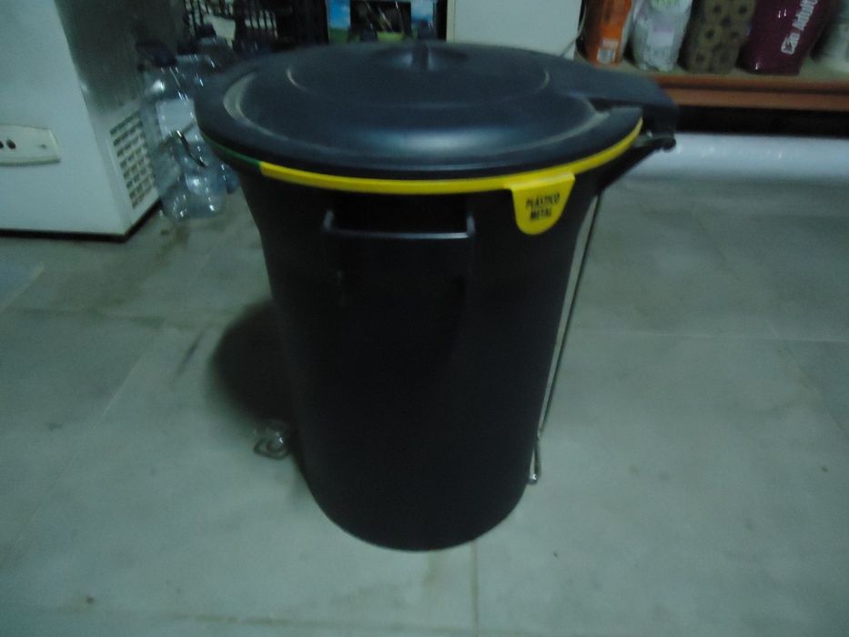 Balde de Reciclagem com 3 Separadores