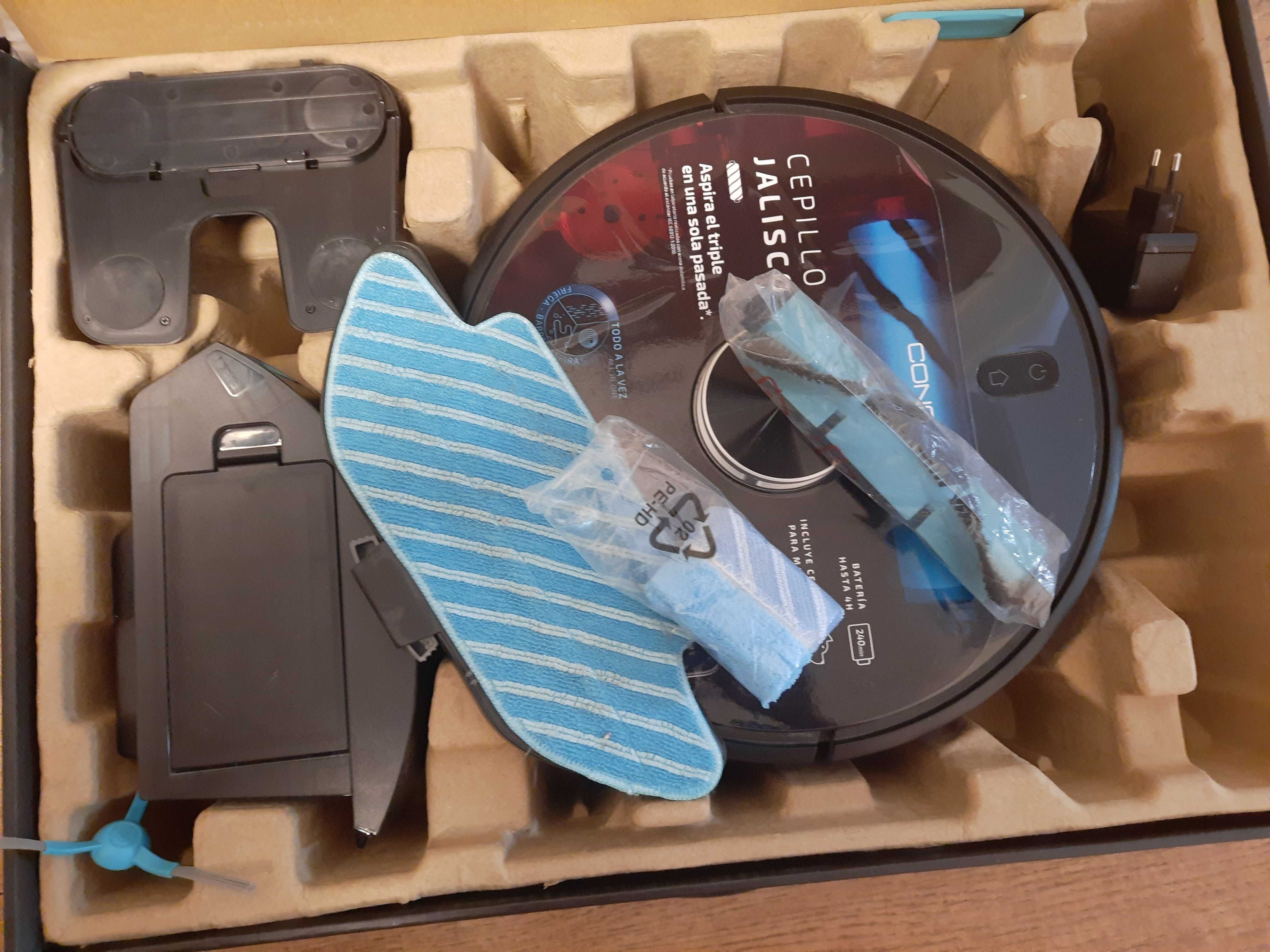 Robot sprzątający Cecotec Conga 4090 - mopowanie, 2 szczotki, outlet