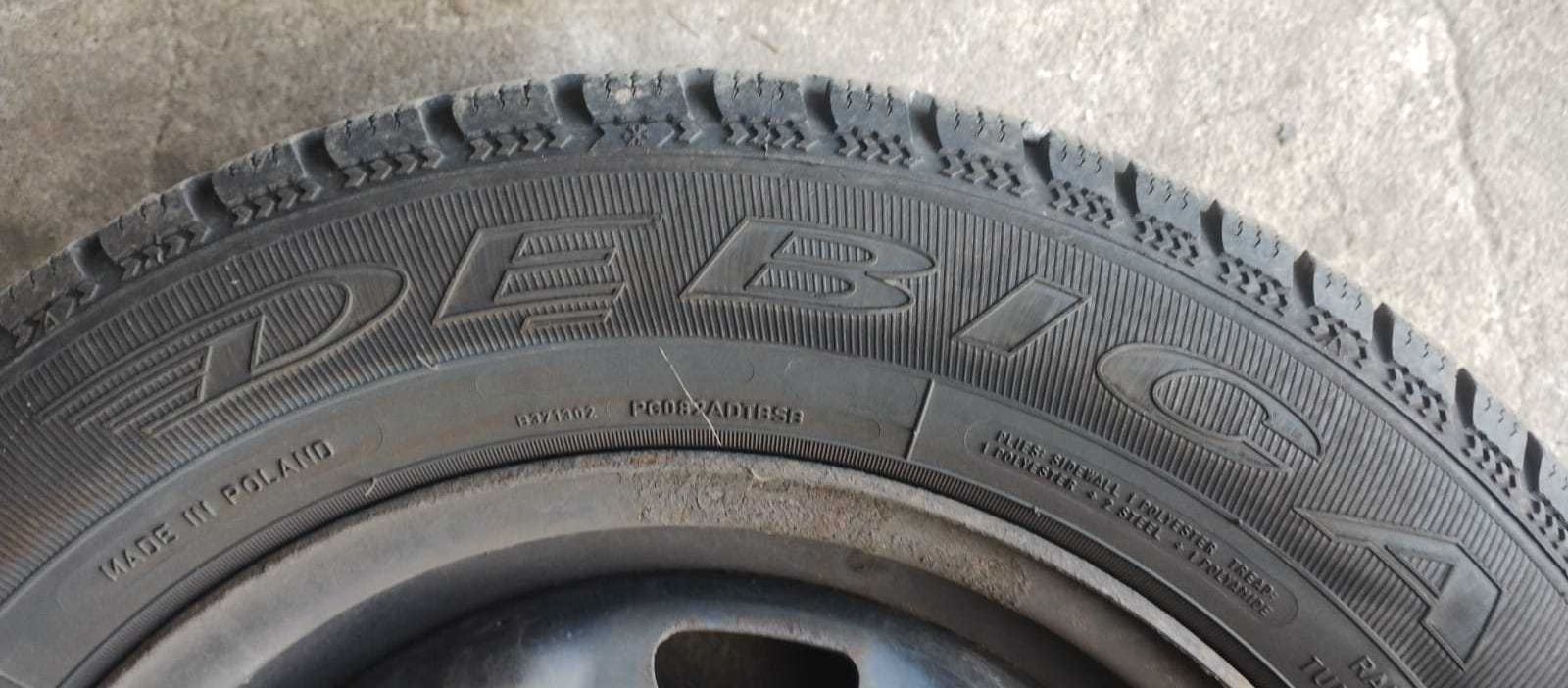 Koła z oponami Vw Polo/seat/skoda Dębica 165/70 R14 2022r zimowe