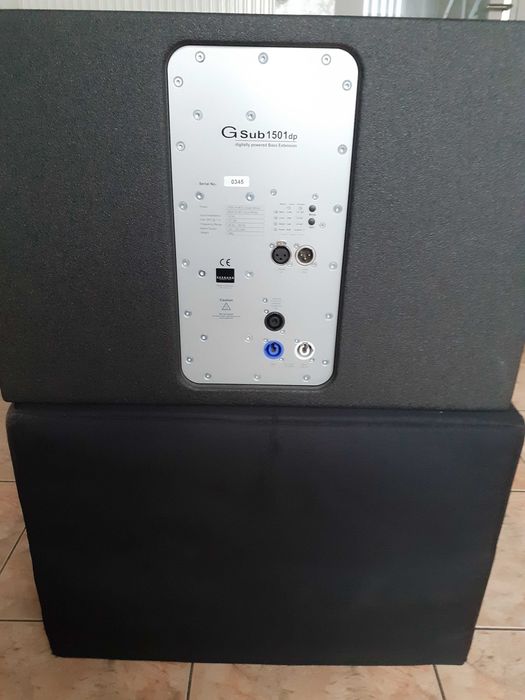 Aktywna kolumna subbas Seeburg G1501 dp pokrowiec hi-end