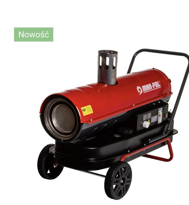 Nagrzewnica olejowa 30KW z odprowadzaniem spalin