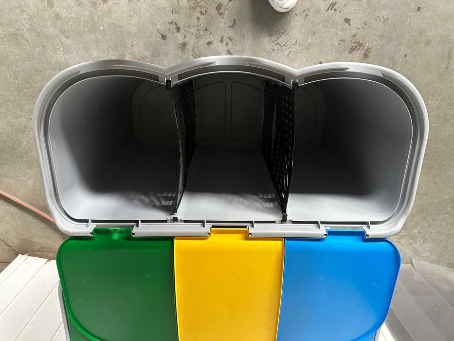 Kosze na śmieci z segregacją