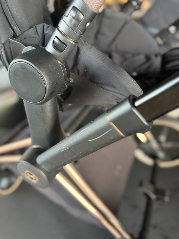 Cybex Priam 4.0 deep black 3w1