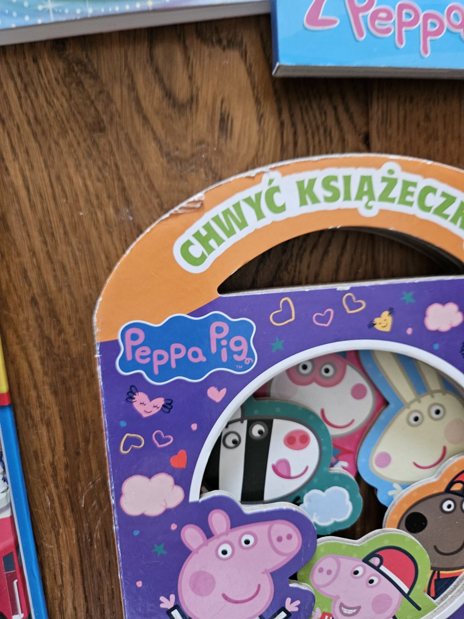 Zestaw ksiazek: Tomek I przyjaciele,  Czym jest rodzina, Peppa...