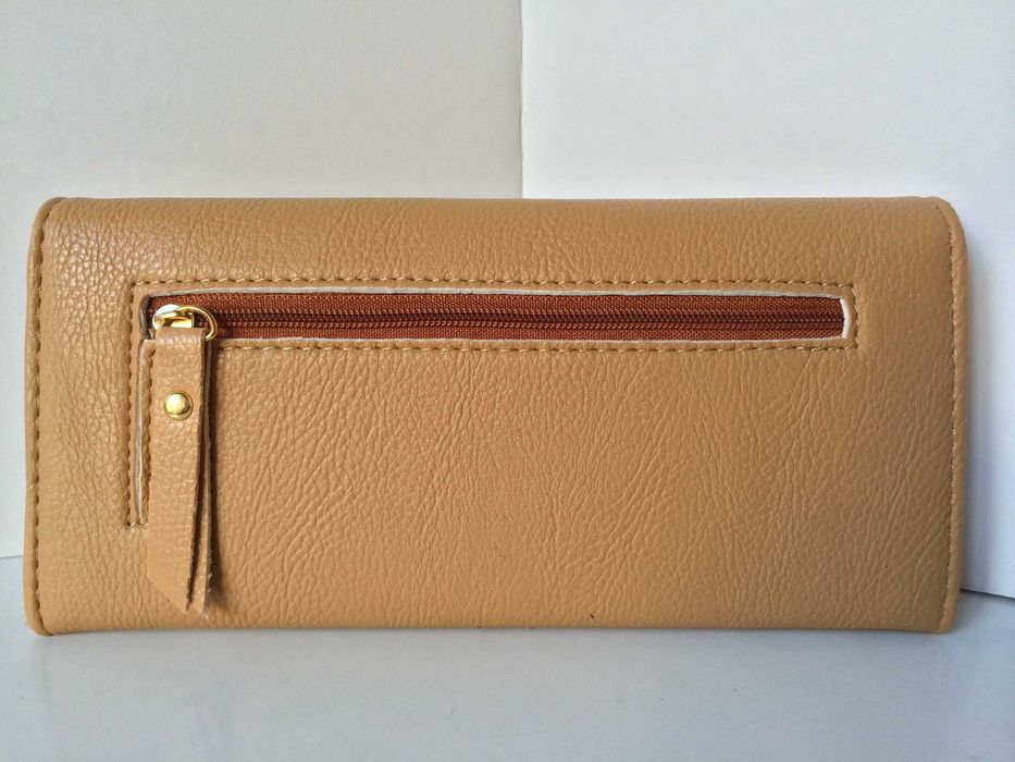 Carteira de couro sintético