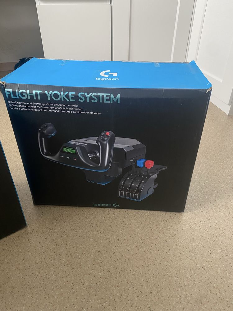 Zestaw Logitech G Flight Yoke System