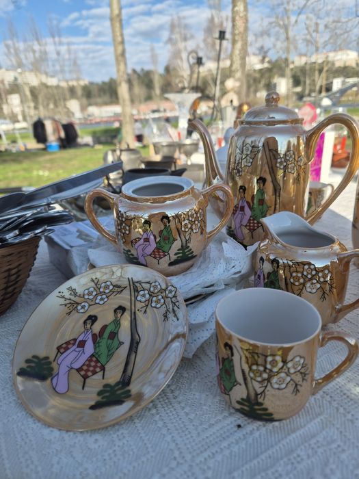 Conjunto de CHÁ em porcelana japonesa