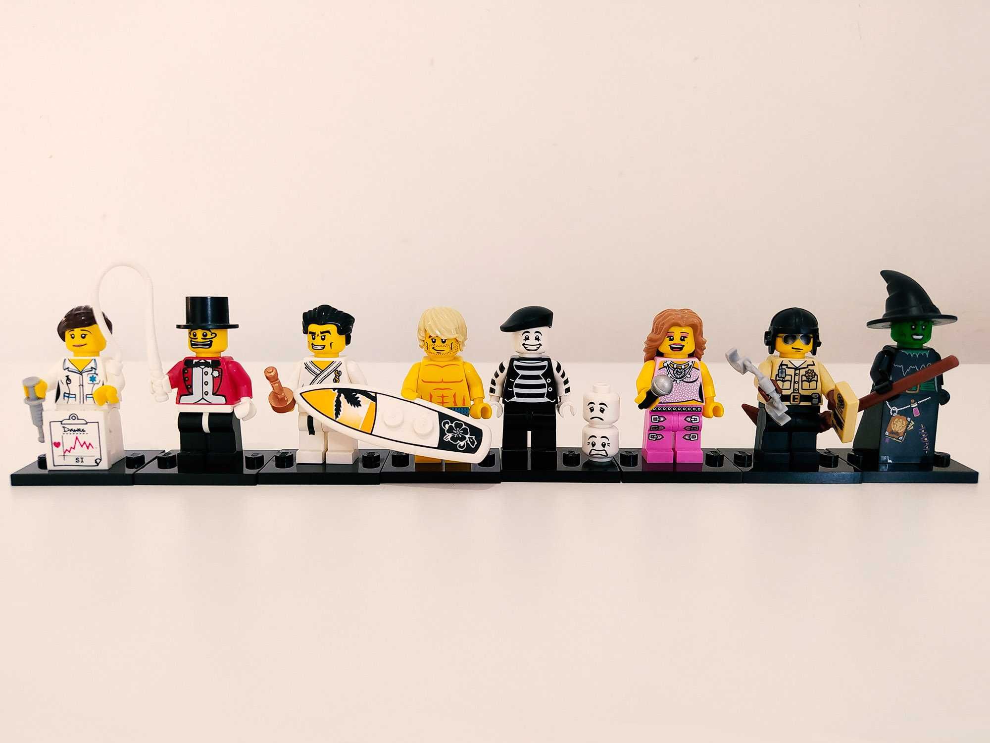 Minifiguras Lego colecionáveis - primeiras séries!