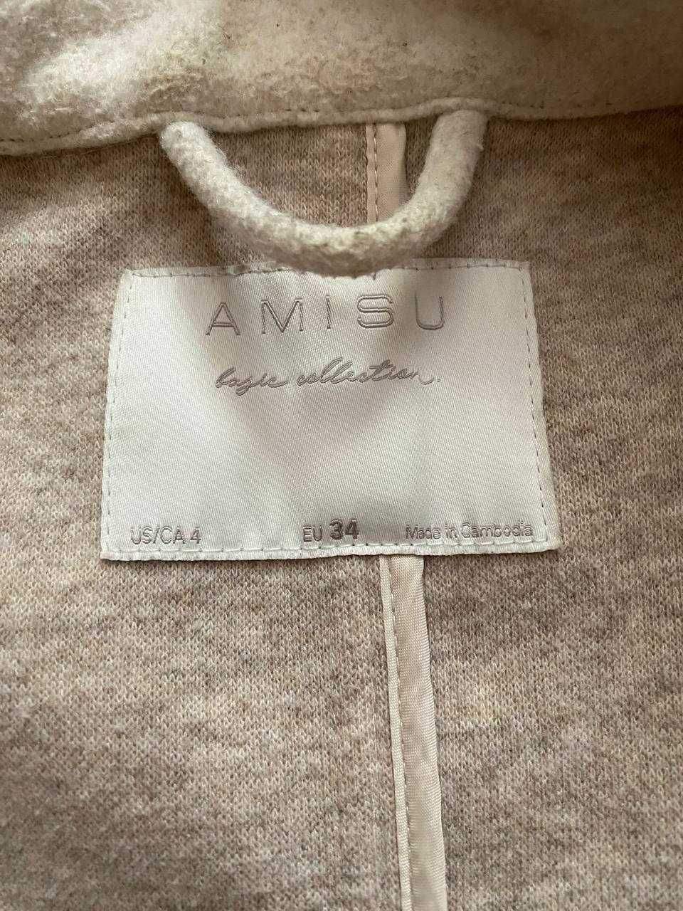 Пальто жіноче AMISU Осінь/Весна