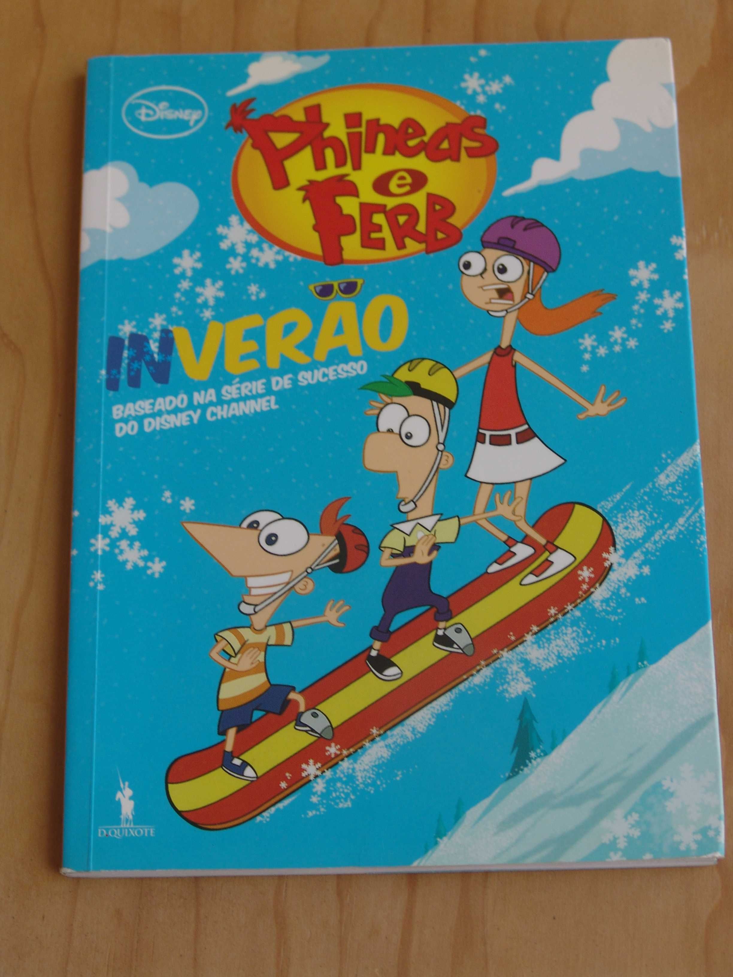 Livro 9 Phineas e Ferb Inverão