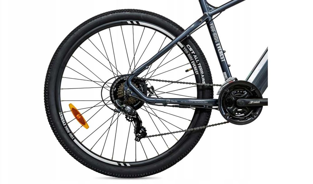 Rower Elektryczny Górski Youin 29 Bateria LG Shimano Alu175-190cm 65km