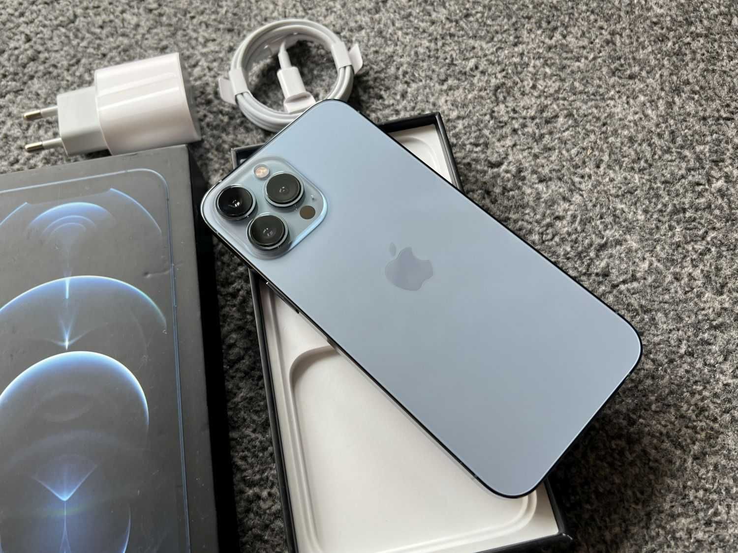 iPhone 13 Pro Max 512GB SIERRA BLUE Niebieski Bat 95% GWAR FV23%+SZKŁO