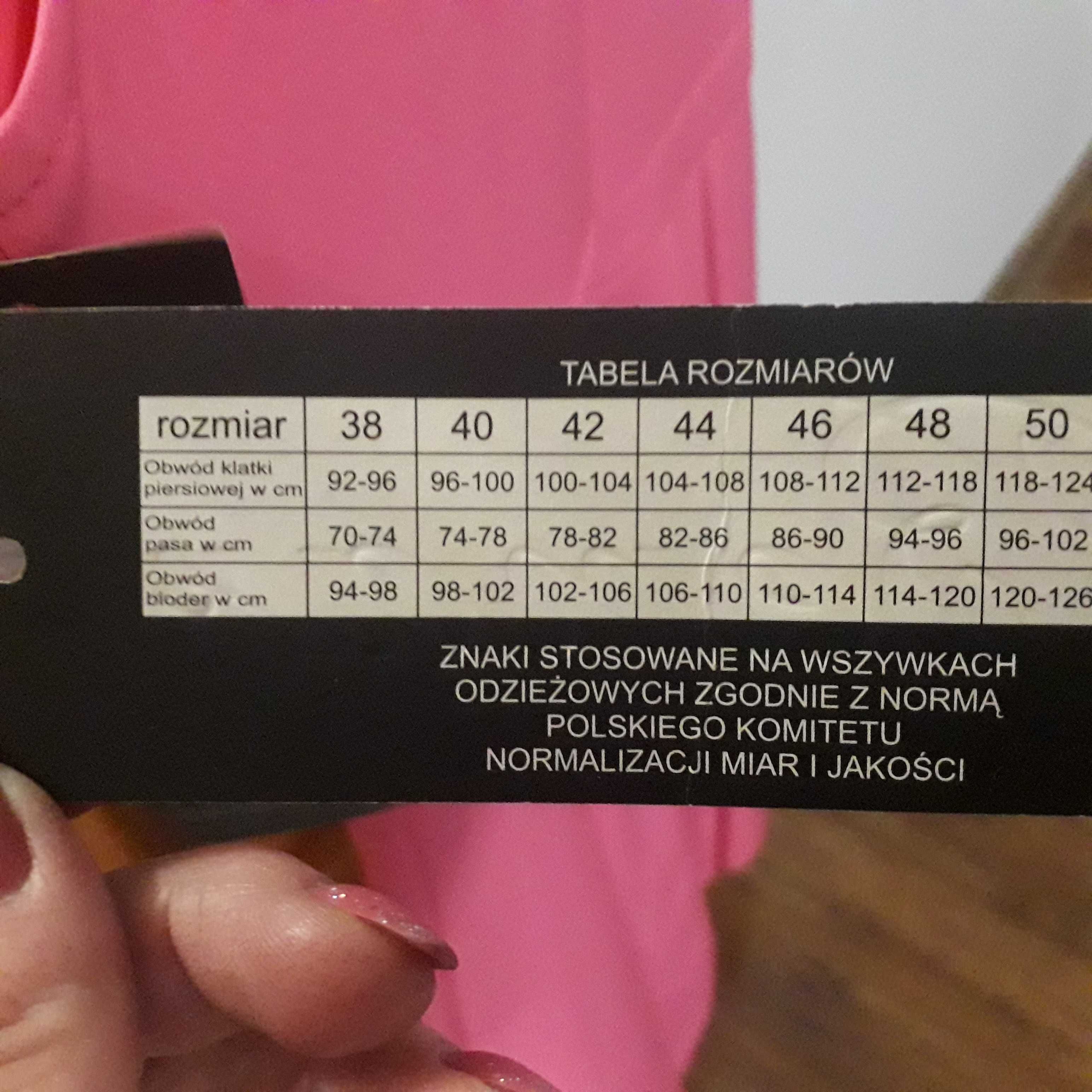 Sukienka różowa rozm. 40