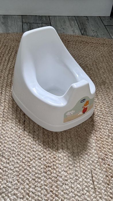 Горщик горшок дітячий chicco білий