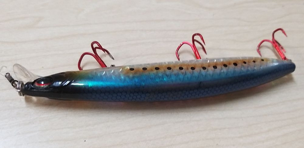 Amostra cavala flutuante.