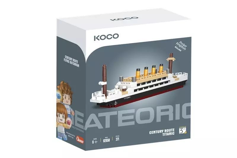 Klocki Titanic 271 Elementów