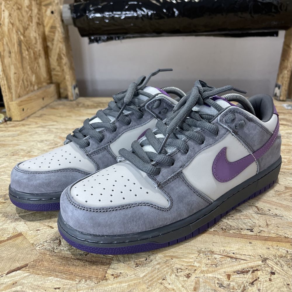 Чоловічі кросівки Nike SB Dunk Grey Purple