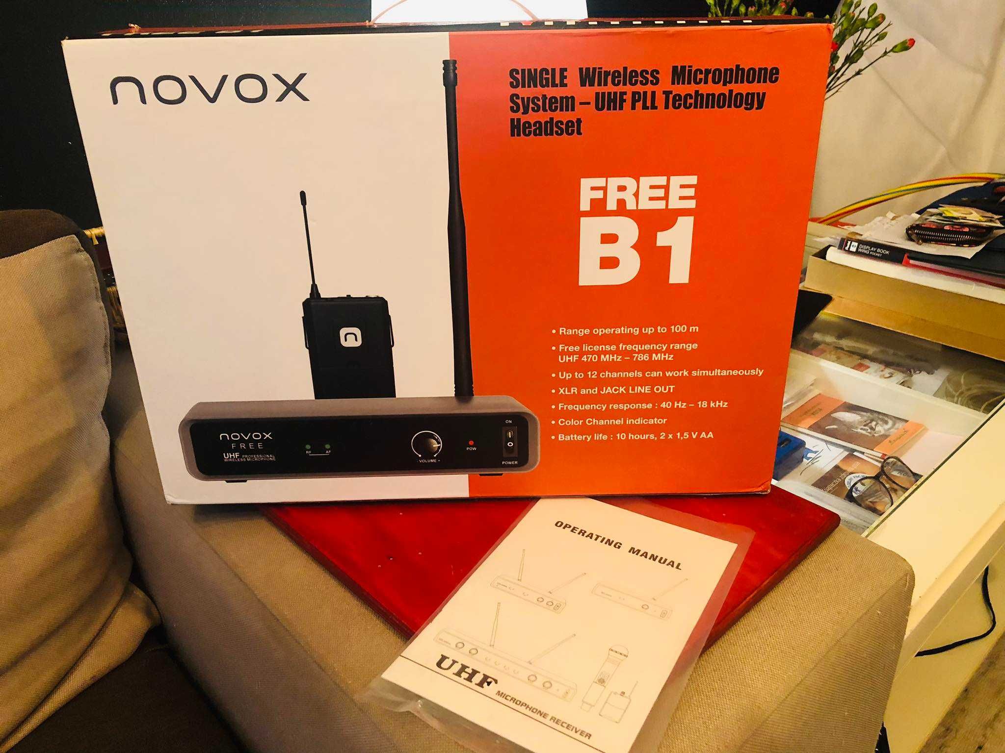 Mikrofon nagłowny Novox Free B1