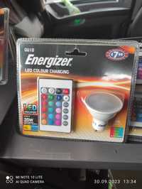Żarówka  Energizer  LED z pilotem  różne kolory