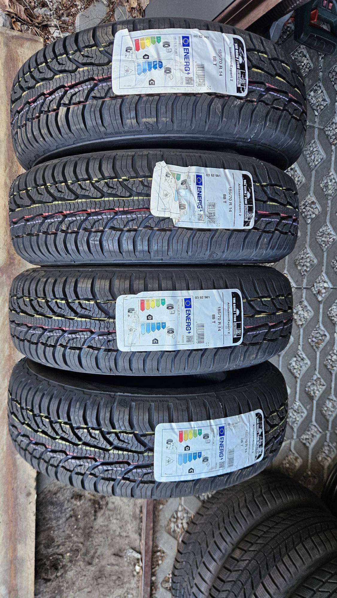 opony nowe 185/70R14 UNIROYAL allseason expert 2