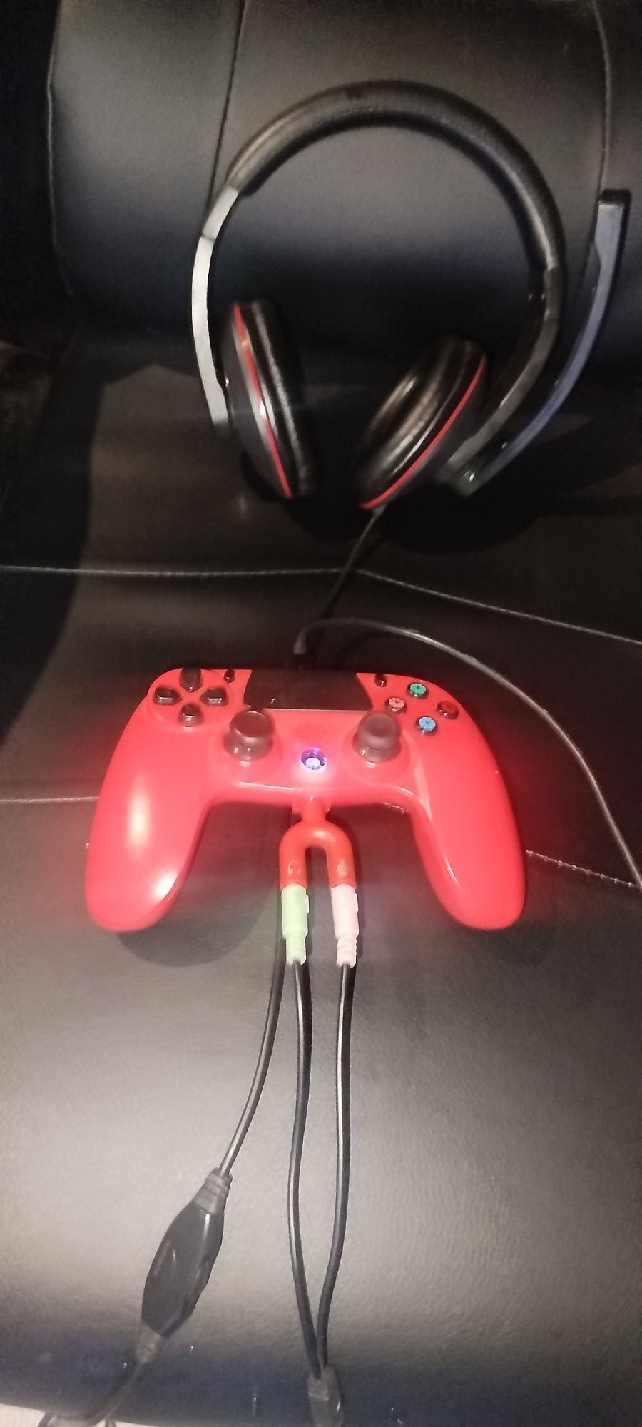 PlayStation com jogos comando phones