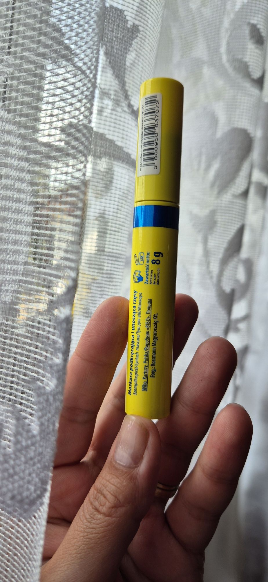 NOWY tusz mascara lovely pump up podkręcający silikonowa szczoteczka