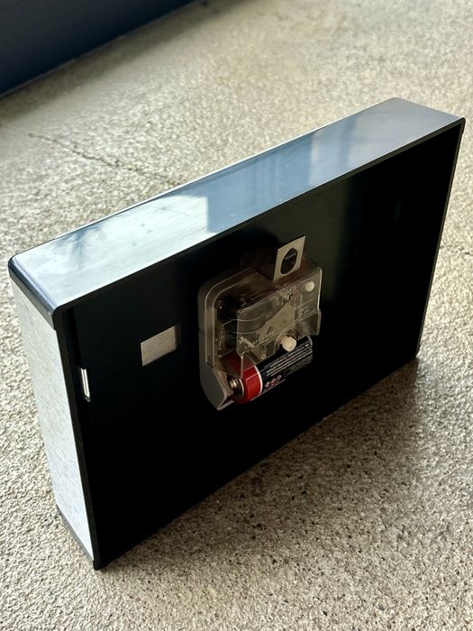 Unikatowy Vintage Zegar Junghans electronic ATO-MAT stalowy Spaca Age