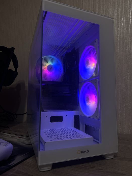 Мощный игровой пк, ГАРАНТИЯ ryzen 7 5700x rx5600xt b550 650w