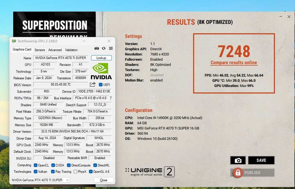 відеокарта ТОП версія RTX4070Ti Super 16GB MSI Gaming X SLIM. TRADE-IN