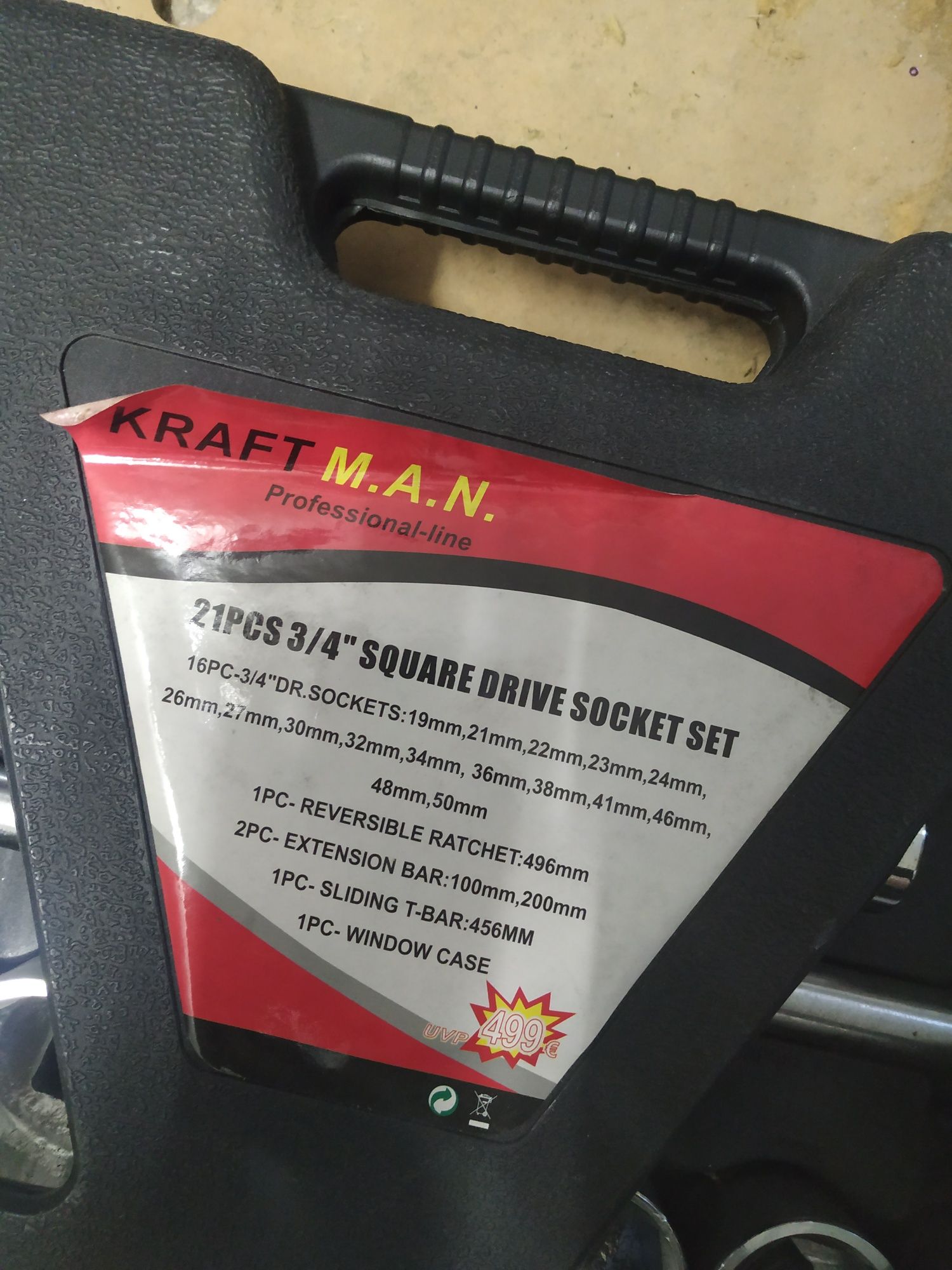 Ferramentas Kraft MAN - 2 conjuntos! Excelente preço!