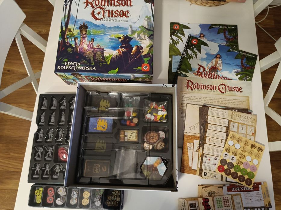 Robinson Crusoe edycja kolekcjonerska i księga przygód