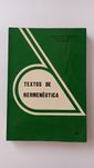 Textos De Hermenêutica (portes grátis, Correio normal)