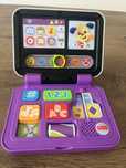 Дитячий розвиваючий ноутбук fisher price для малюків