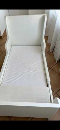 Cama crianca ikea extensivel com colchao