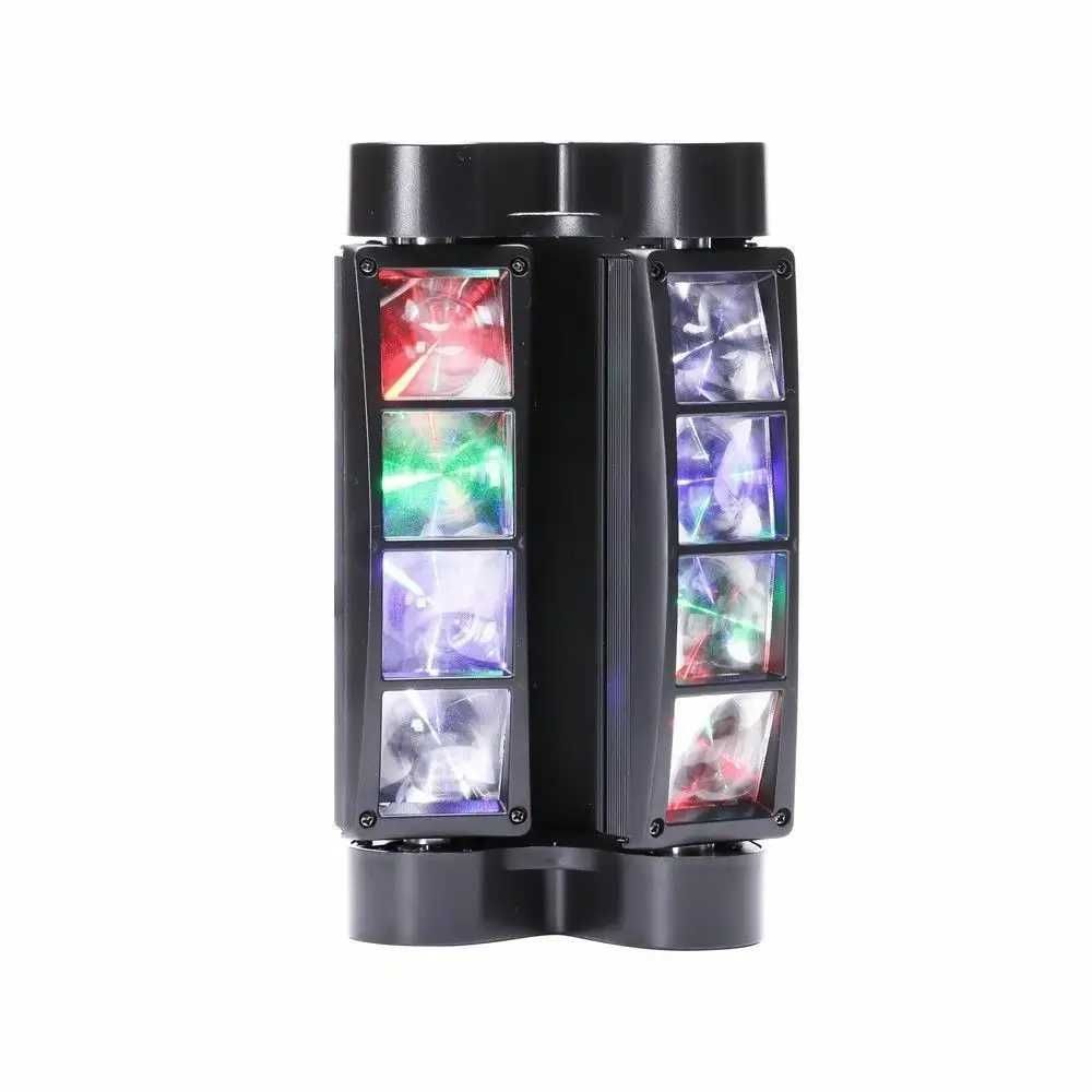 Mini SPIDER Led 8x10W Uking ZQ02060 DMX512