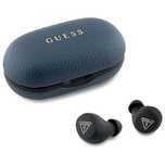 Słuchawki Bluetooth Guess Grained Classic Logo TWS + stacja dokująca -