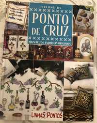 Livro de Ponto de Cruz - Capa dura