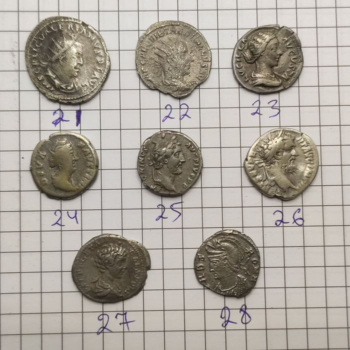 Римські денарії ,денарик(дінарії динарик) різних імператорів
