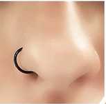 Piercing de Nariz de Titânio prateado