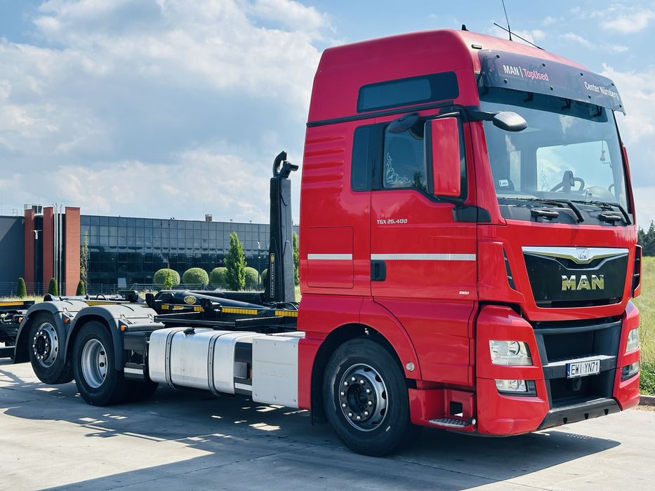 MAN TGX 6x2 EURO 6 Hakowiec Meiller