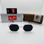 Солнцезащитные очки Ray Ban Octagonal 3556 Gold|Black
